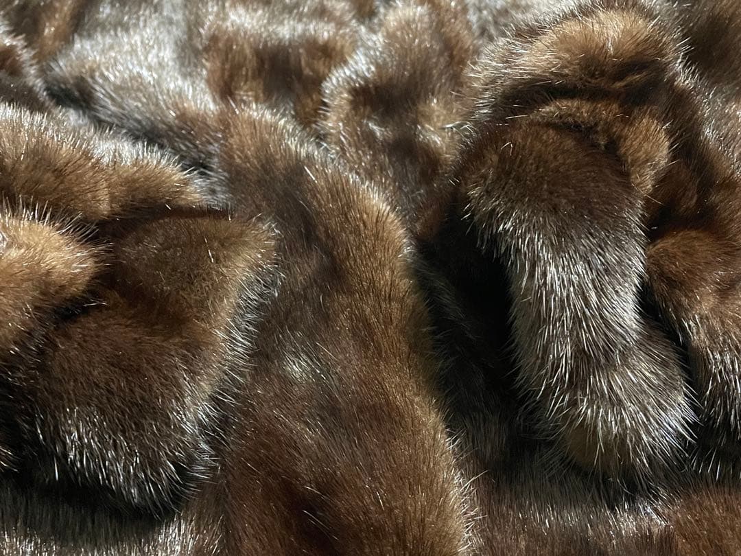 サ*コ様 ブラックジュエル Black Jewel ミンクコート リアルファー