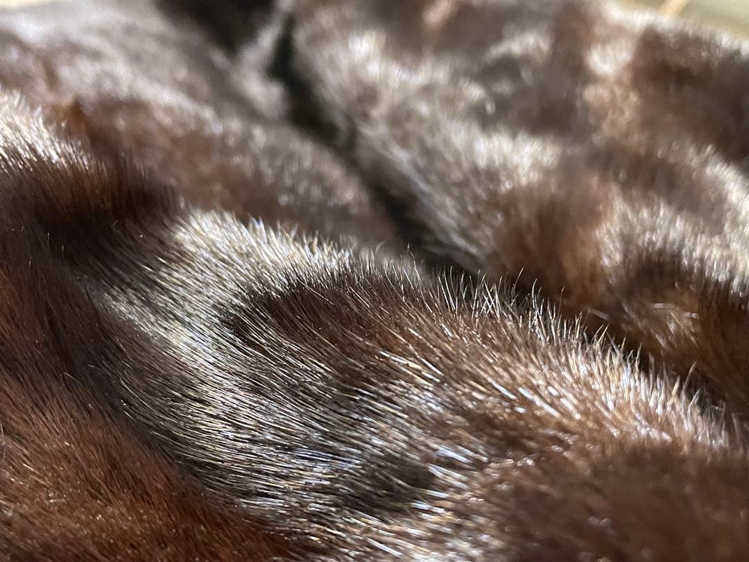 サ*コ様 ブラックジュエル Black Jewel ミンクコート リアルファー