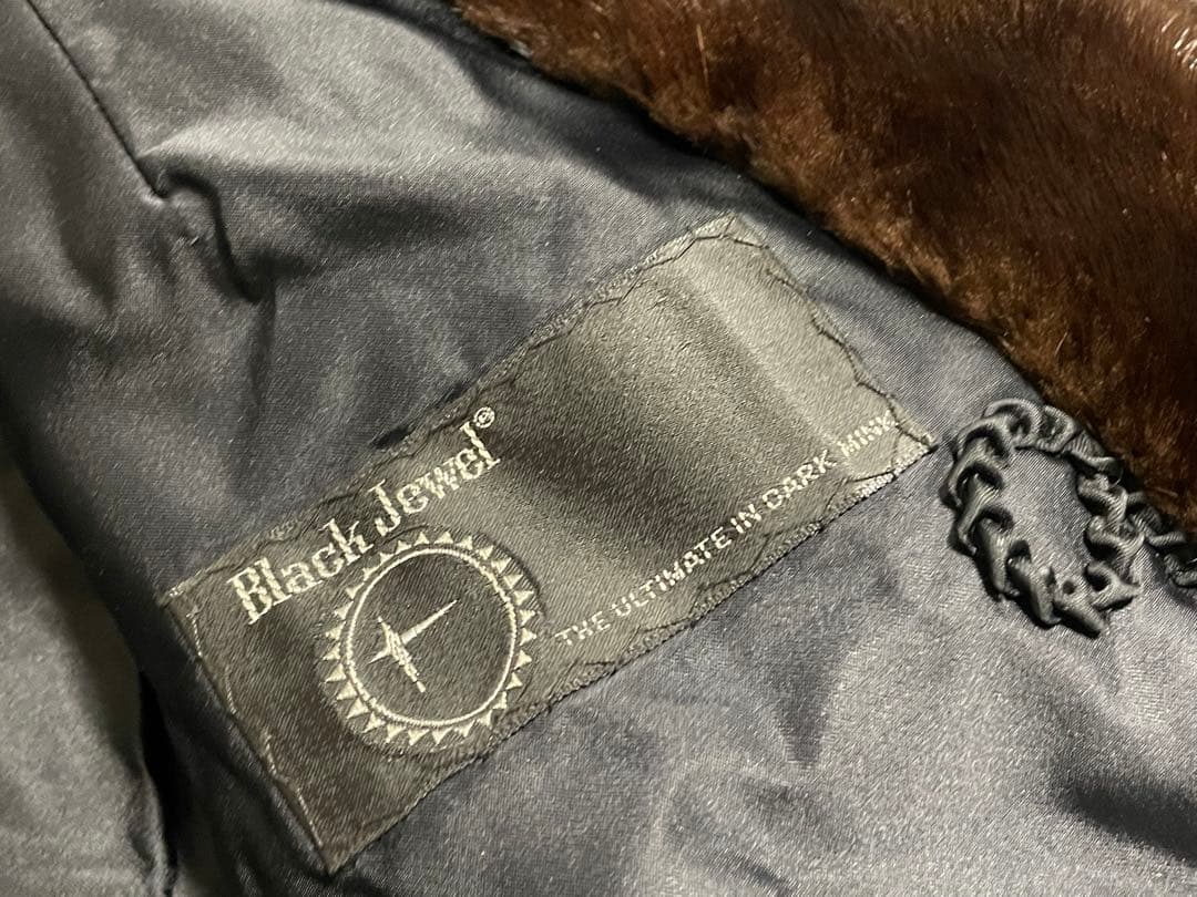 サ*コ様 ブラックジュエル Black Jewel ミンクコート リアルファー