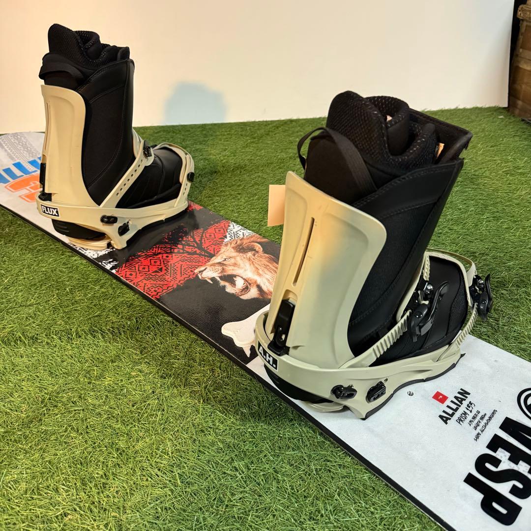 定価16万円相当★メンズパーク向けスノーボードセット,ALLIAN,FLUX