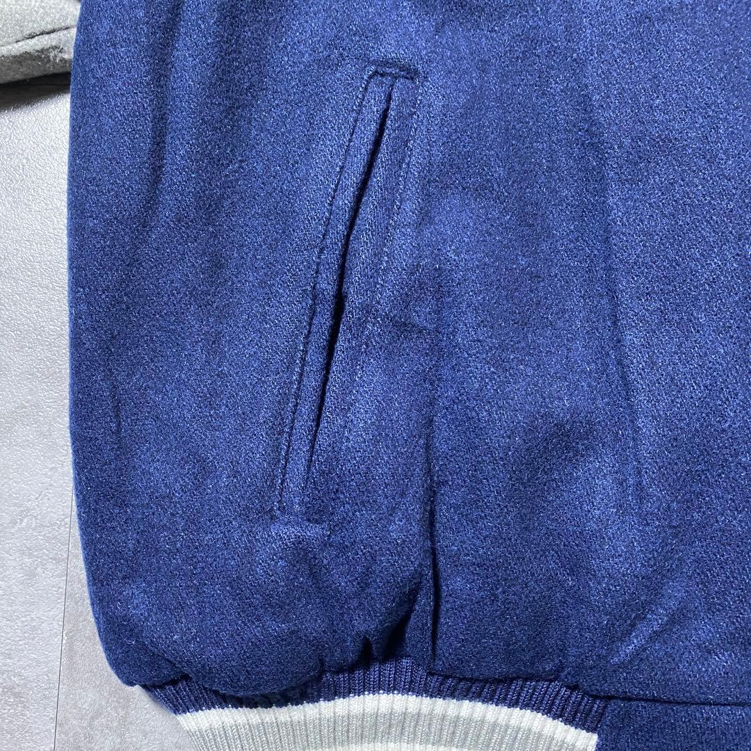 90's NFL ダラス・カウボーイズ　バックロゴ　ウール　中綿　スタジャン