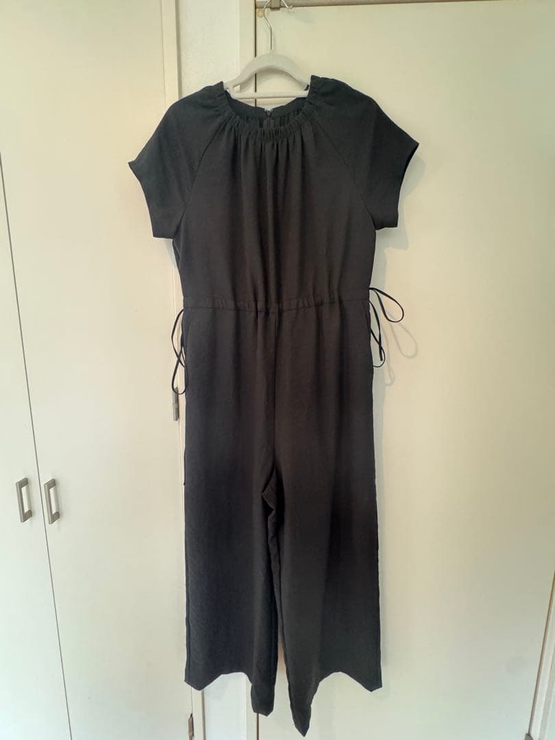 つみきさん専用　SLOBE IENAドロストギャザーオールインワン（黒）