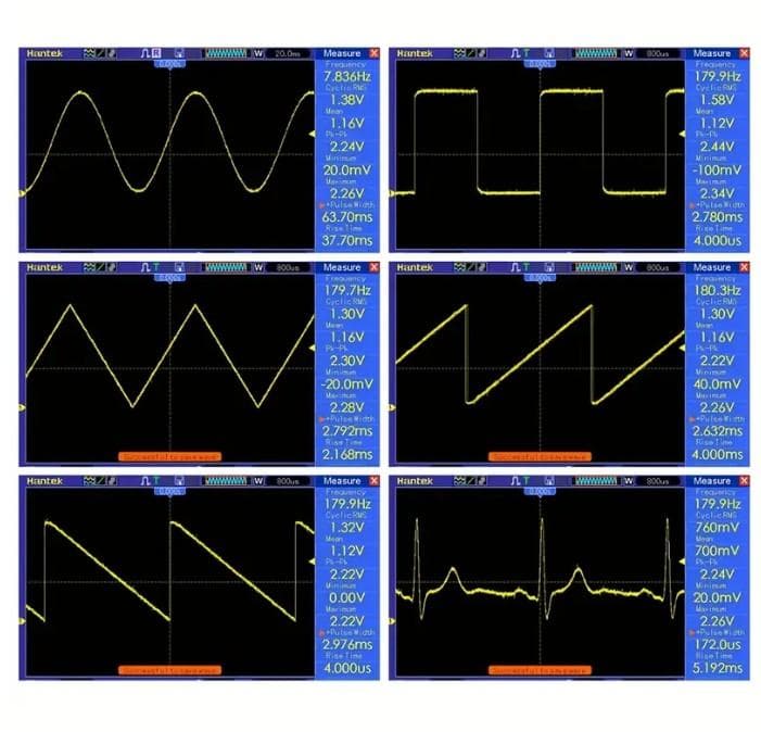 波動調整 波形が見える!デジタル表示　高精度ポータブル信号発生器