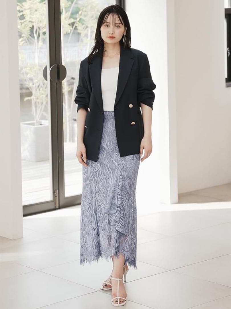 SNIDEL スナイデル ダブルブレストテーラードジャケット