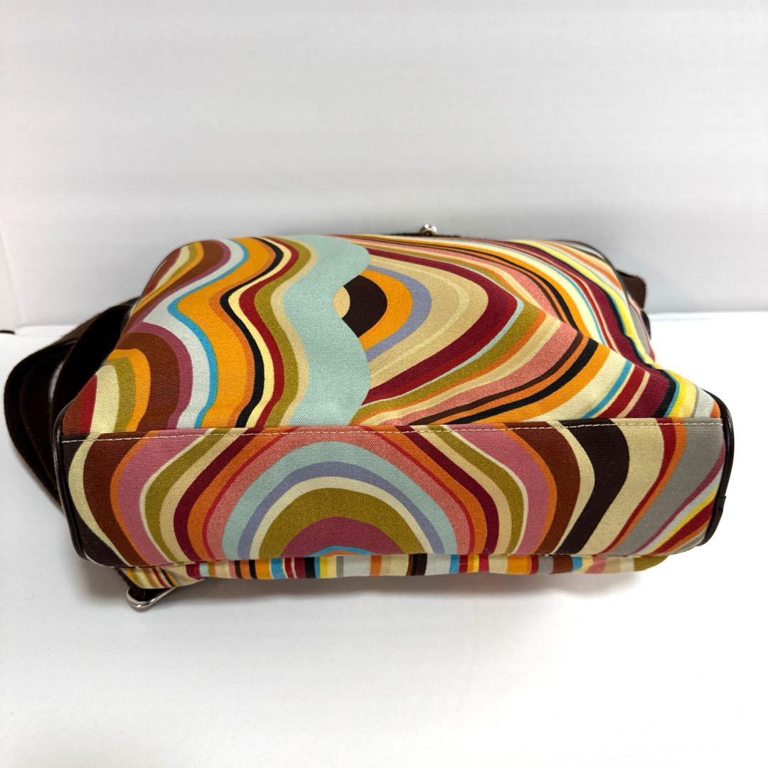 Paul Smithマルチストライプ ショルダーバッグ