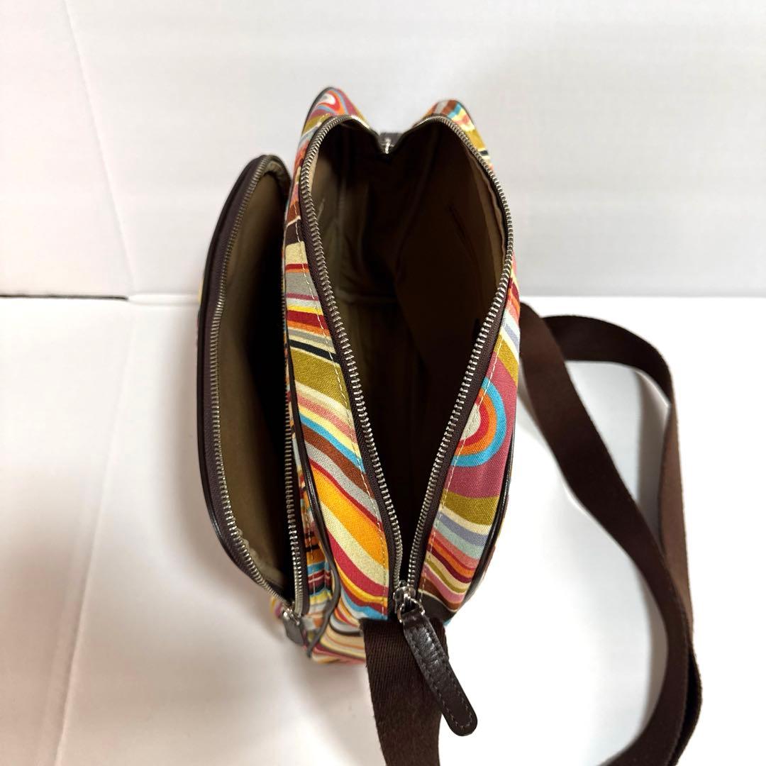 Paul Smithマルチストライプ ショルダーバッグ