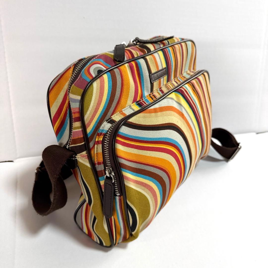 Paul Smithマルチストライプ ショルダーバッグ