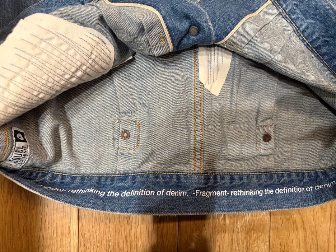 sequel Fragment デニムジャケット 新品　未使用品