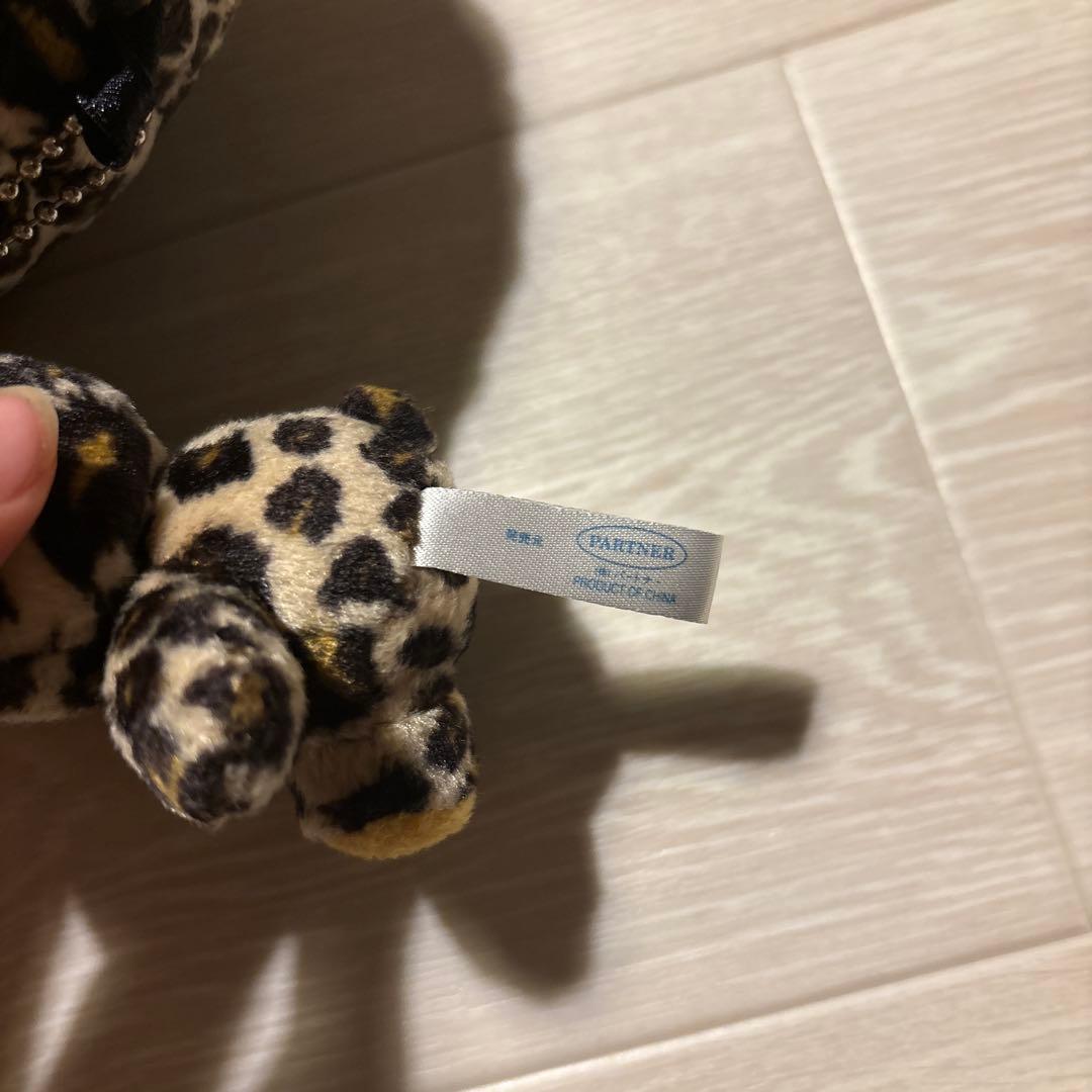 激レア サンリオ ハローキティ ヒョウ柄 ハート型 クッション