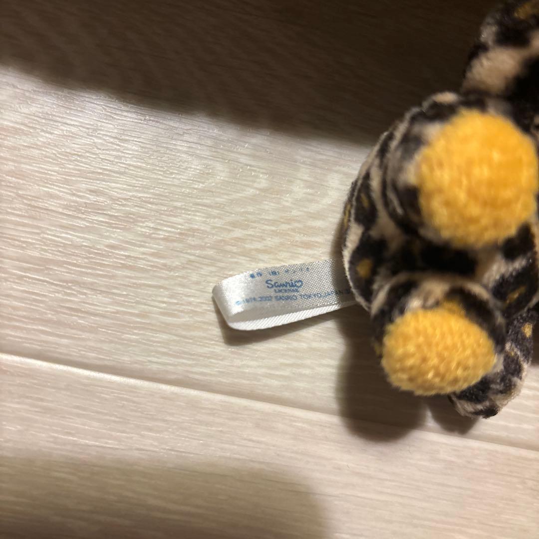 激レア サンリオ ハローキティ ヒョウ柄 ハート型 クッション