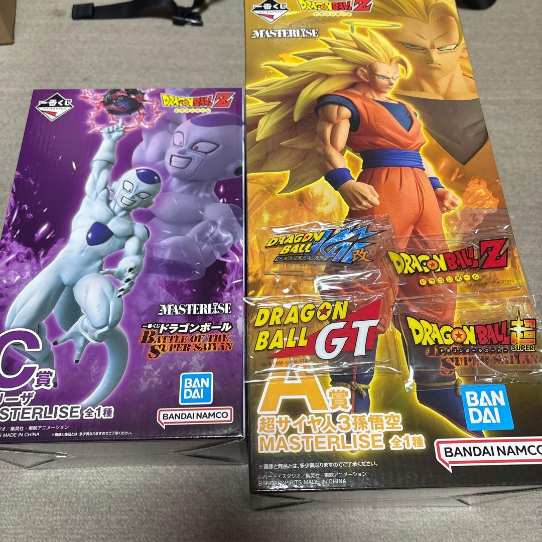 一番くじ ドラゴンボール　フィギュア2点セット　新品未開封　A賞 C賞　ロゴ付き