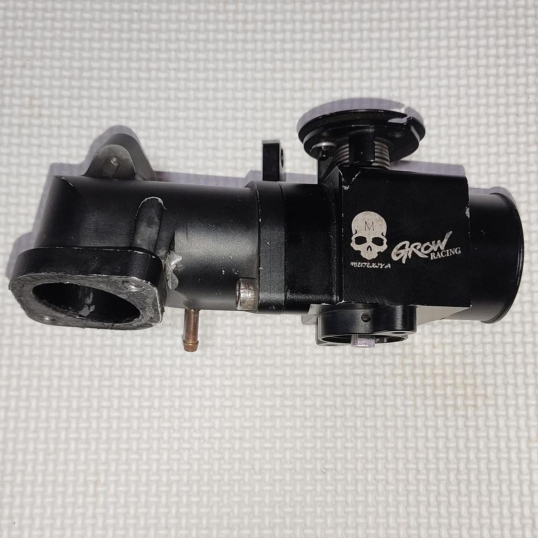 VGGROWビックスロットル ロングファンネル ステルスミラー3点セット