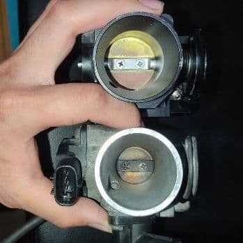 VGGROWビックスロットル ロングファンネル ステルスミラー3点セット