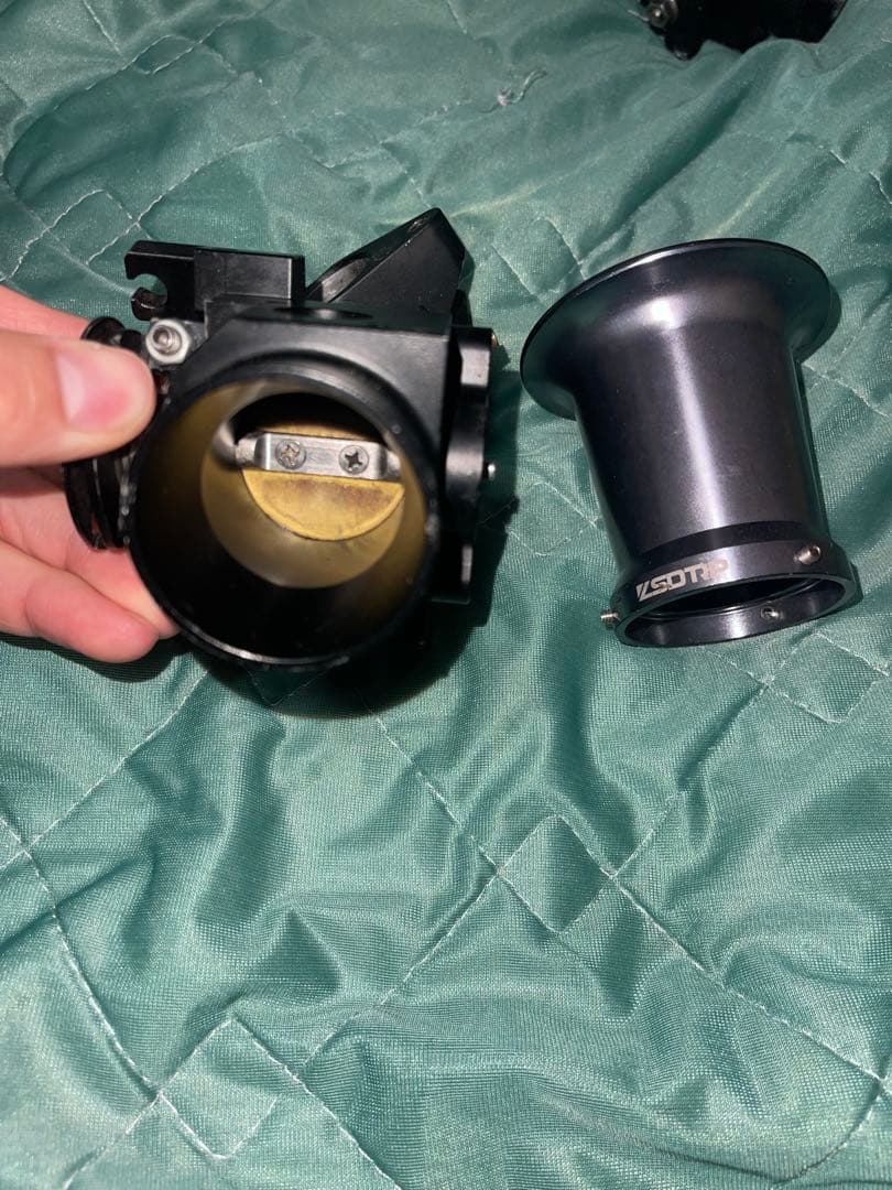 VGGROWビックスロットル ロングファンネル ステルスミラー3点セット