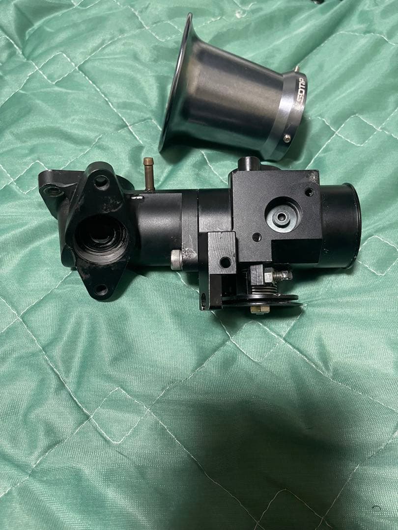 VGGROWビックスロットル ロングファンネル ステルスミラー3点セット