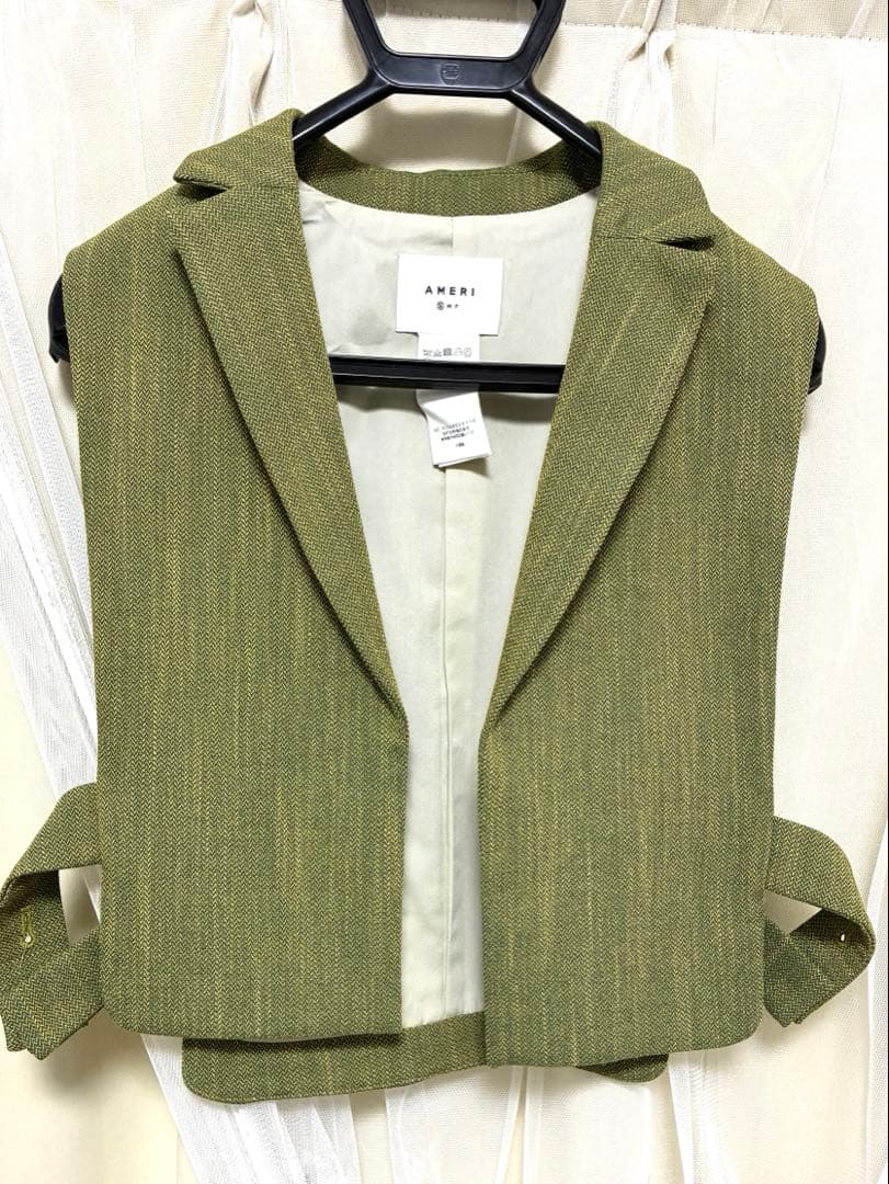 ジャケット・アウター CONVERTIBLE HERRINGBONE JACKET