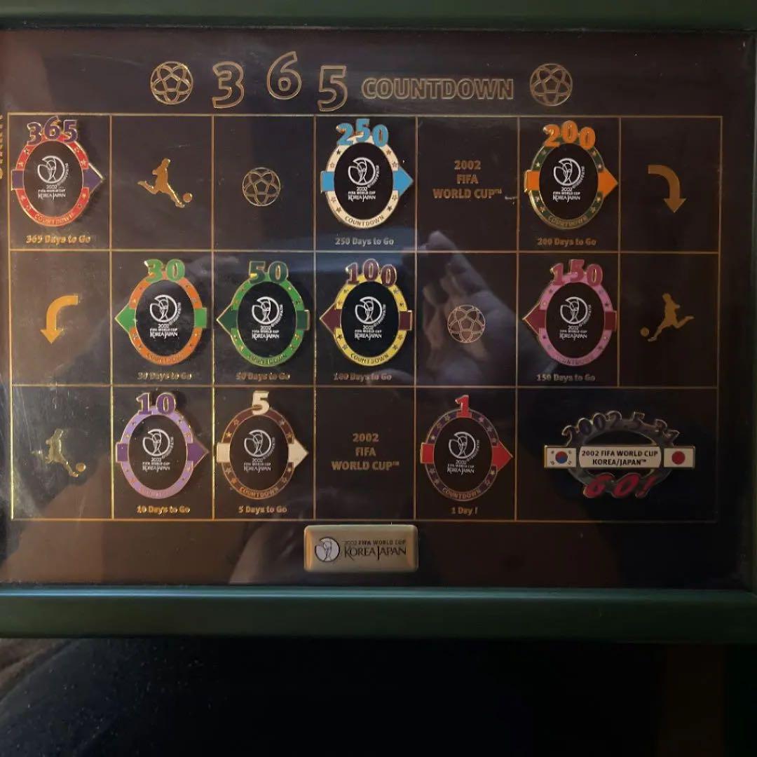 日韓W杯の記念バッチ