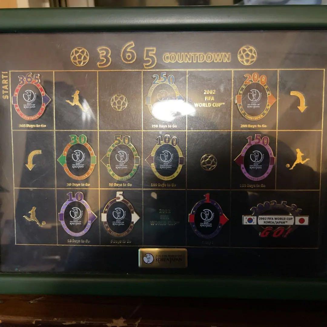 日韓W杯の記念バッチ