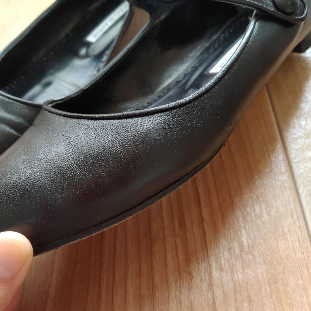 マノロブラニク メリージェーン フラット