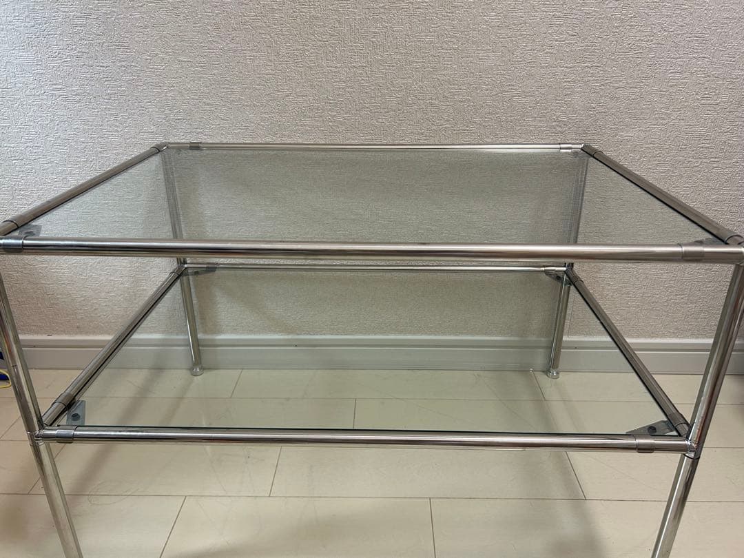 vamir little rooms ガラスローテーブル モジュールテーブル