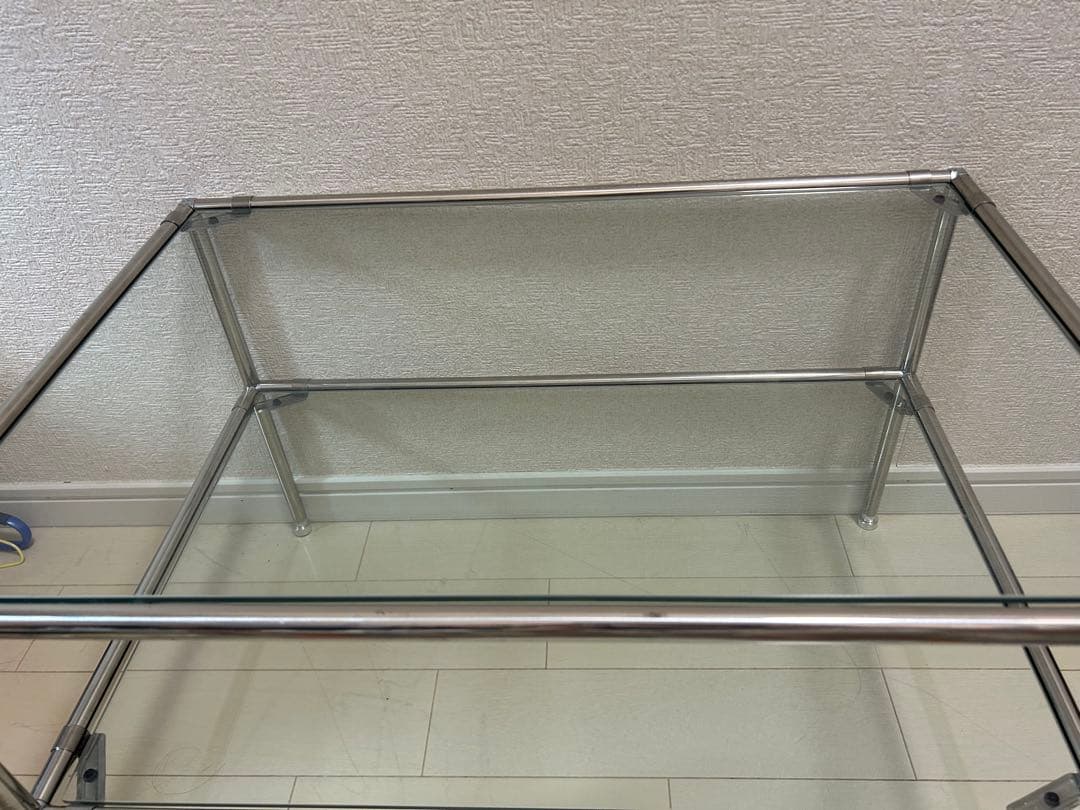 vamir little rooms ガラスローテーブル モジュールテーブル