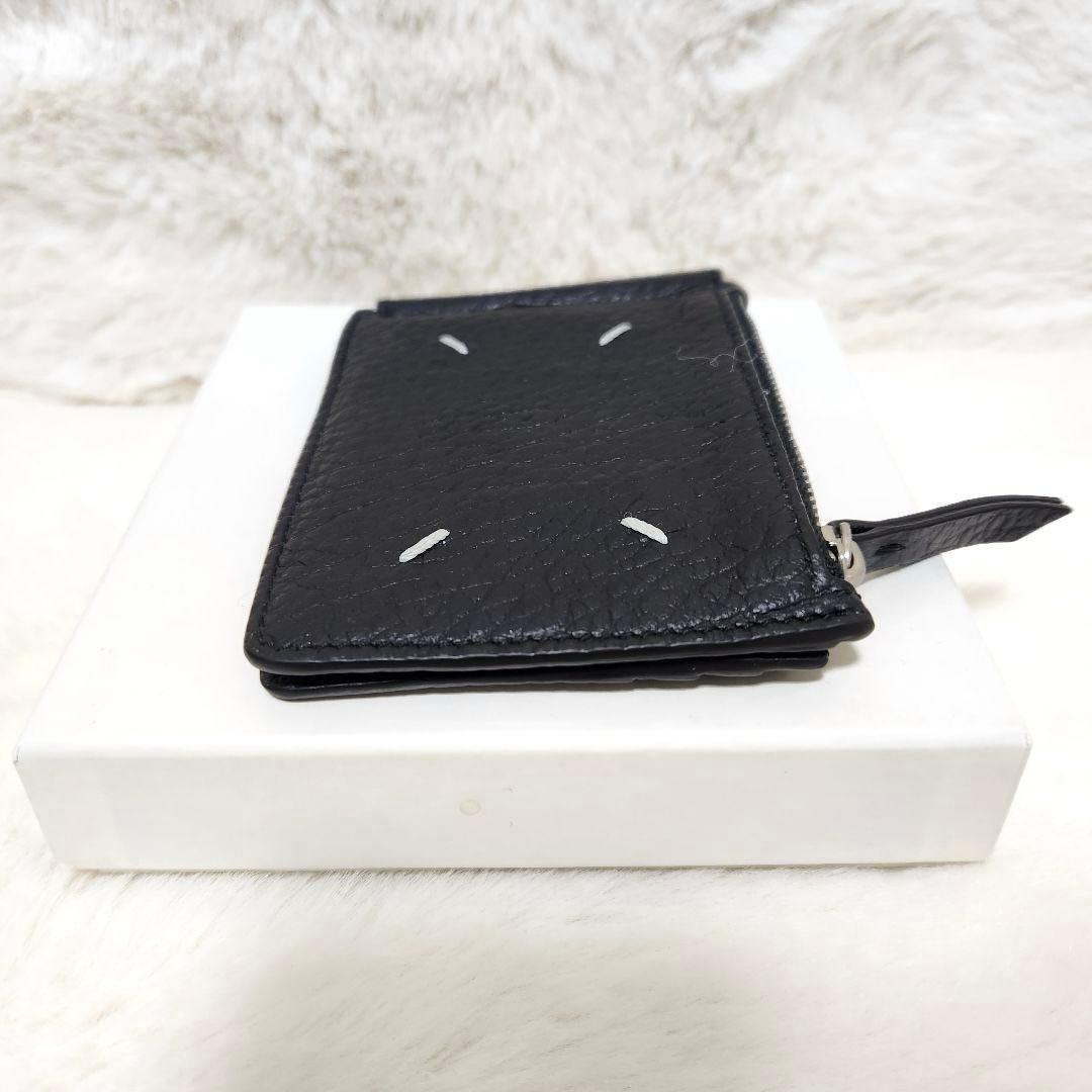 ✨極美品　正規品✨マルジェラ　マネークリップ　二つ折り　ステッチ　カレンダー　黒