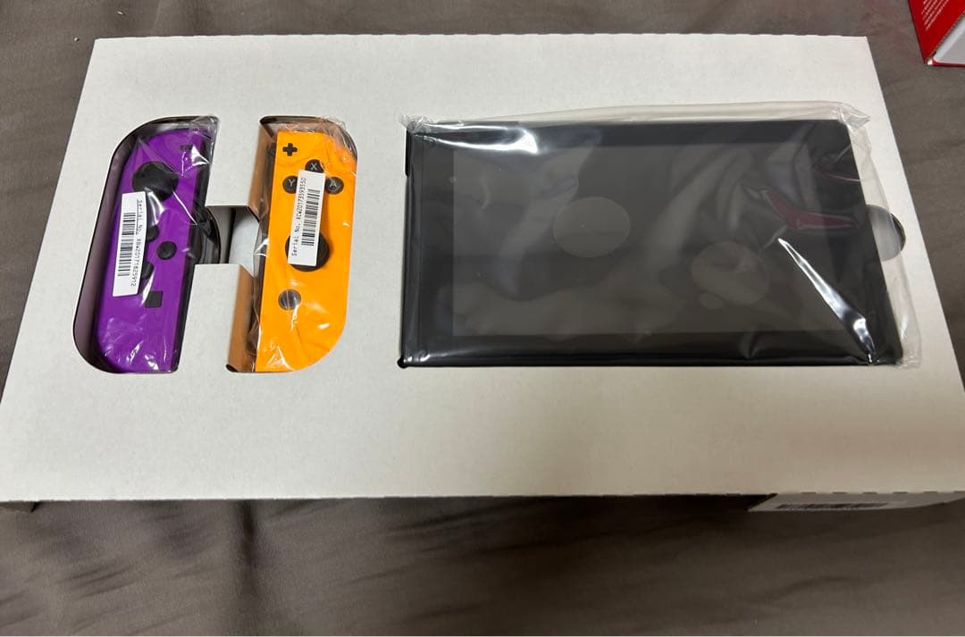 Nintendo Switch スイッチ　極美品　ネオンパープル　ネオンオレンジ