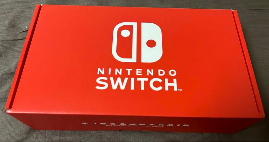 Nintendo Switch スイッチ　極美品　ネオンパープル　ネオンオレンジ