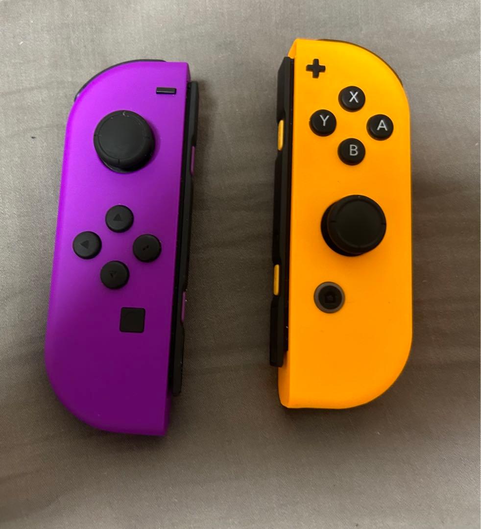 Nintendo Switch スイッチ　極美品　ネオンパープル　ネオンオレンジ