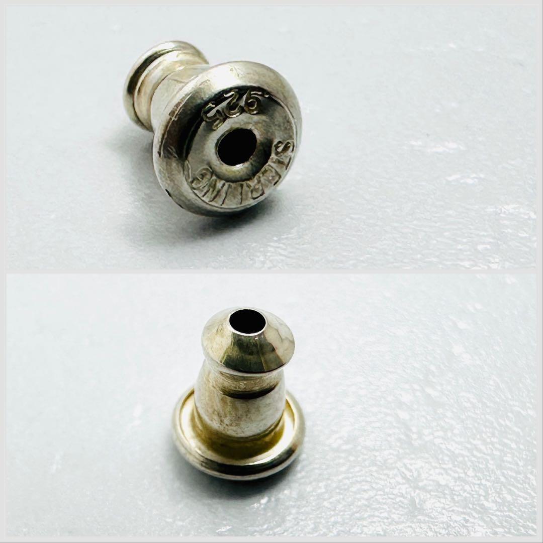 タカヒロミヤシタ　ザソロイスト　フープピアス　シルバー　ボーン　リンク