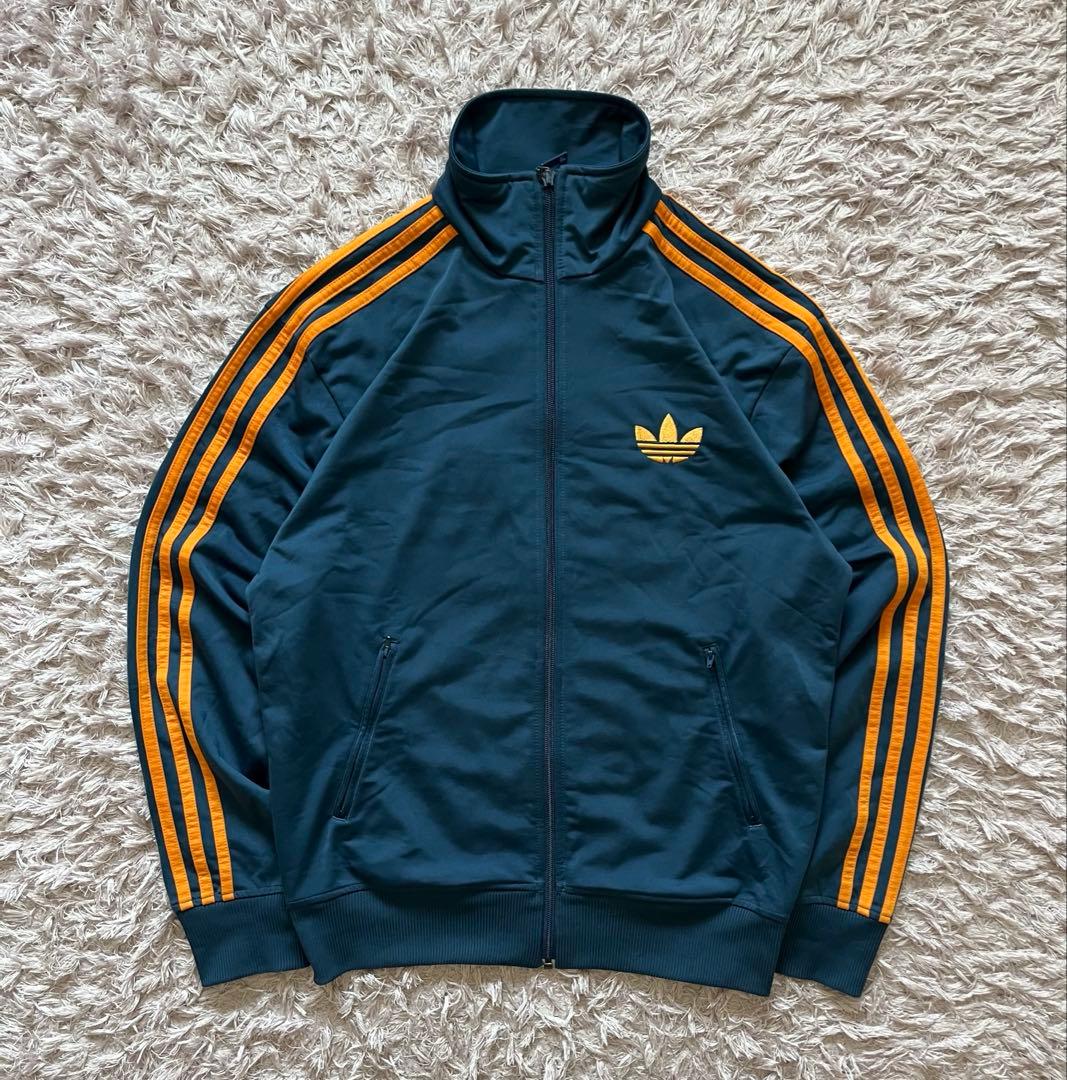 人気 アディダス adidas トラックジャケット 刺繍ロゴ トレフォイル
