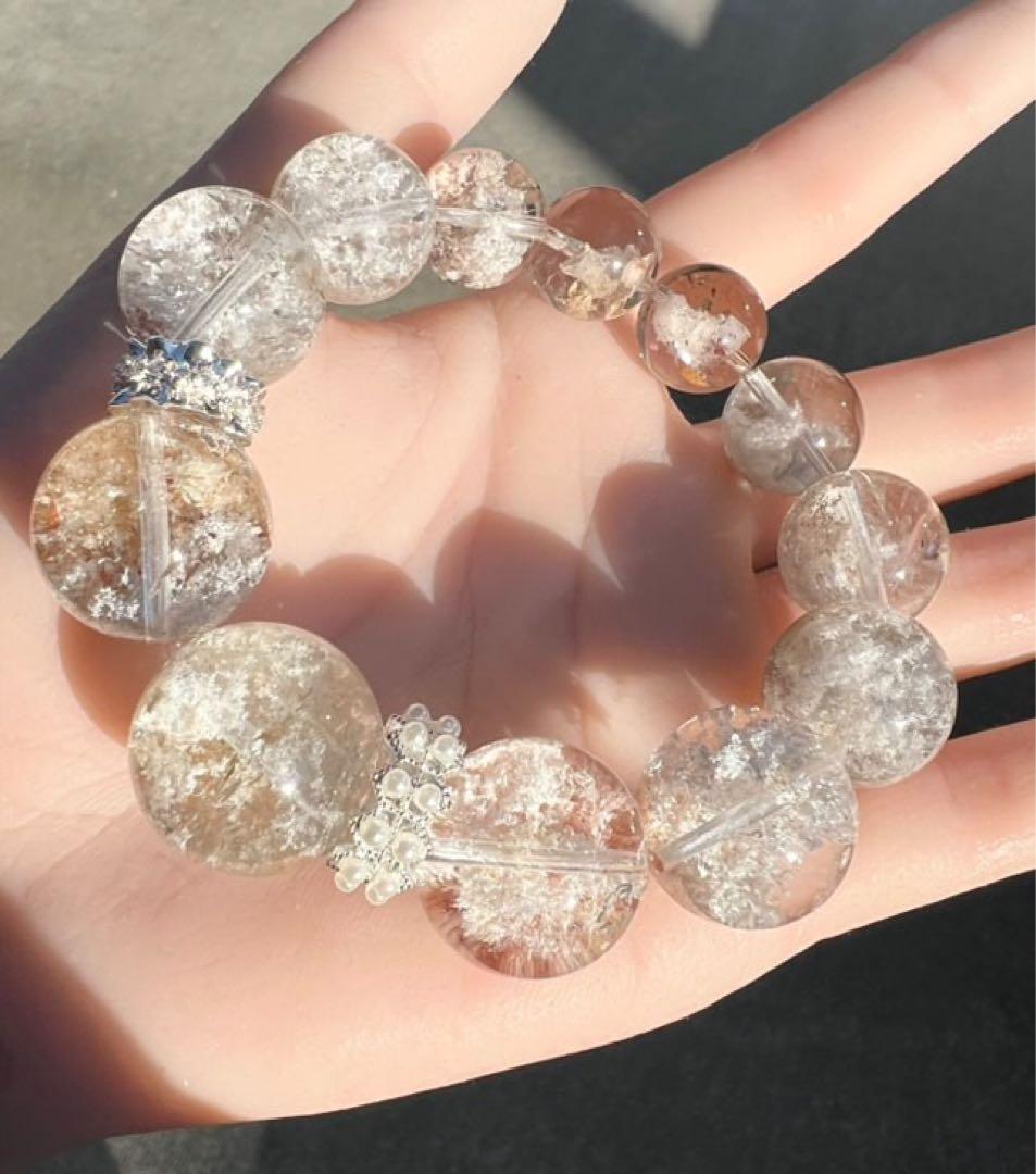 希少ガーデンクォーツ ブレスレット 5月迄 早い者勝ち