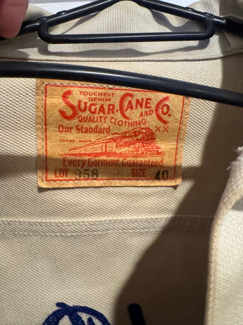 Sugar Cane デニムジャケット　ロードランナー刺繍