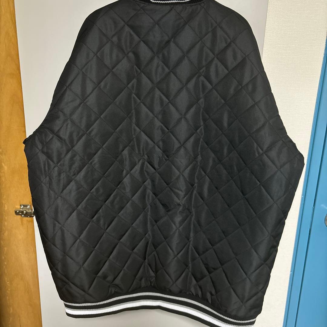 超希少 ホワイトソックス 総刺繍 MLB ジャケット スタジャン リバーシブル