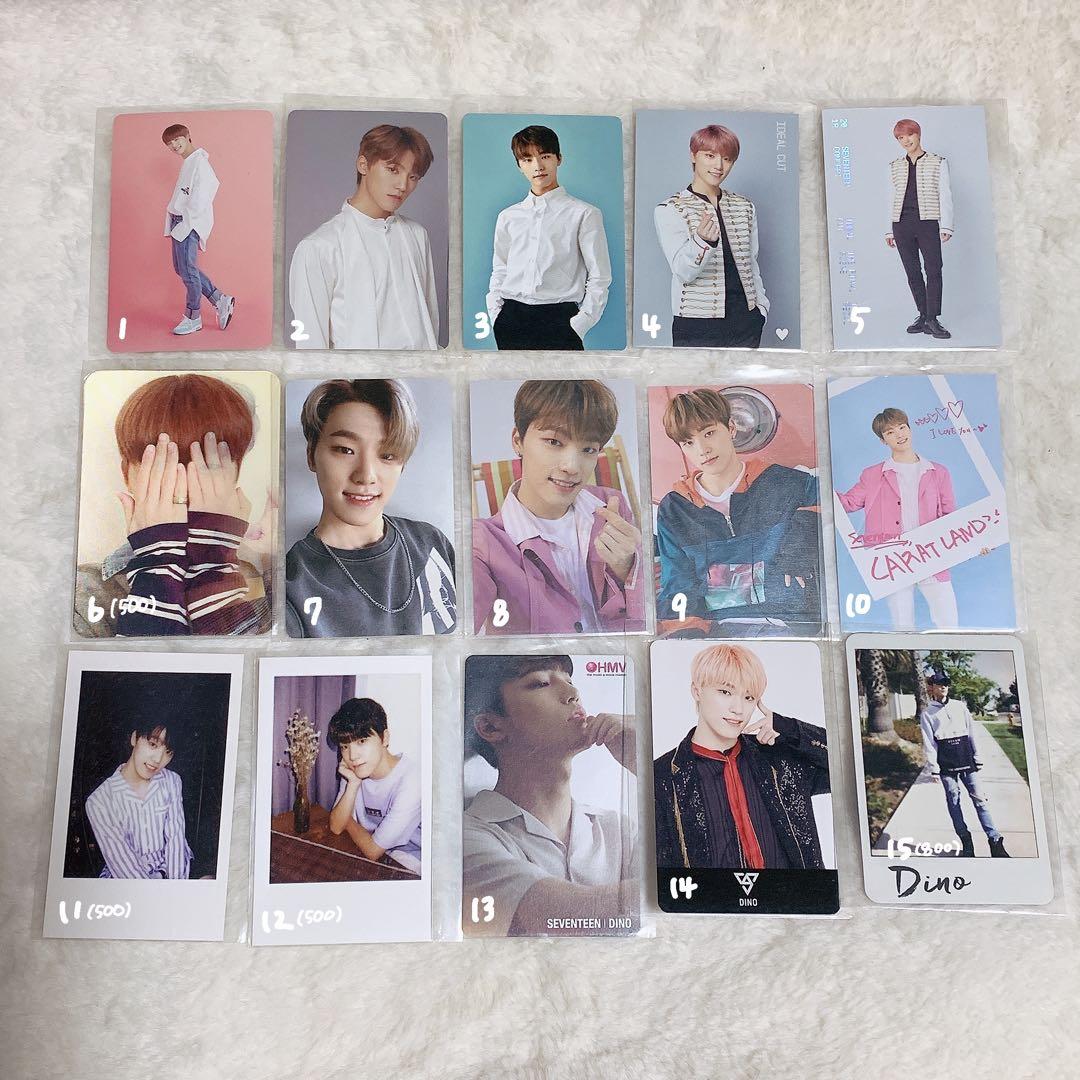 ‪♥‬ SEVENTEEN ディノ トレカ