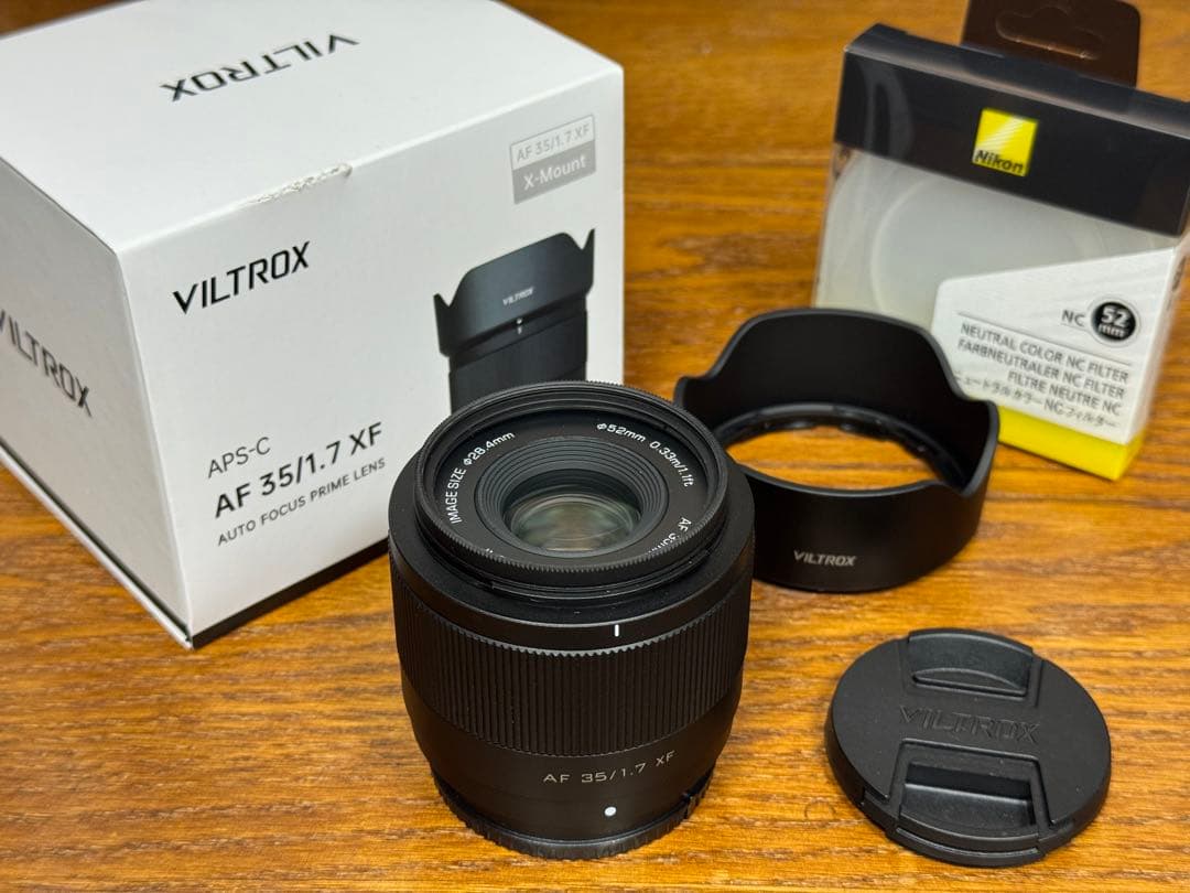 プ*ー様 ほぼ新品 VILTROX AF 35mm F1.7 XF フジX対応