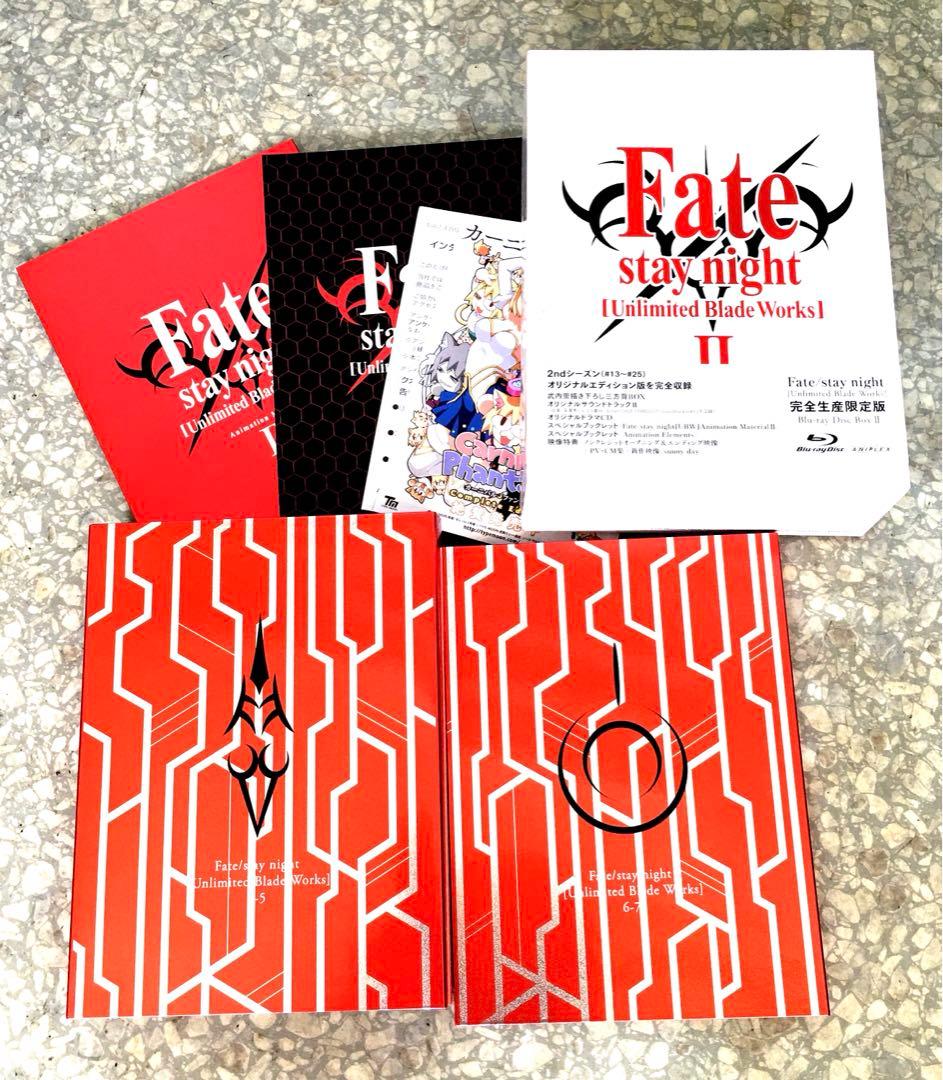 ♪美品♥Fate BluRay5点セットおまとめ stay night,Zero
