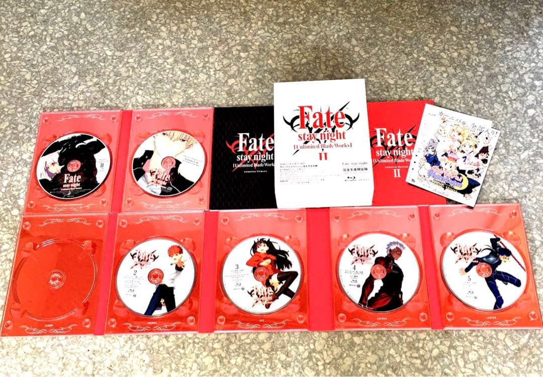 ♪美品♥Fate BluRay5点セットおまとめ stay night,Zero