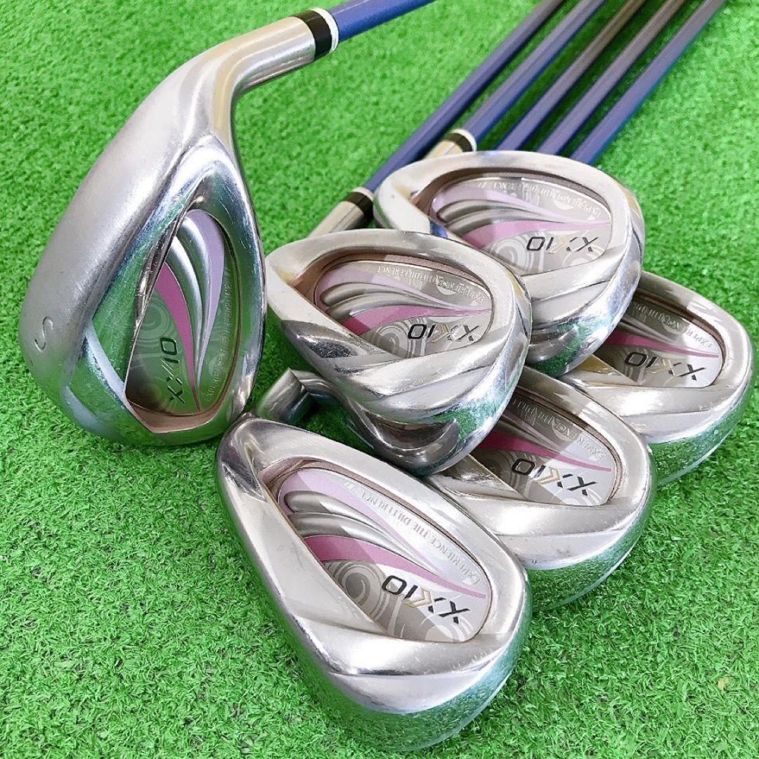 チ74★ゼクシオ 6本レディースアイアンセット L MP1100L XXIO11