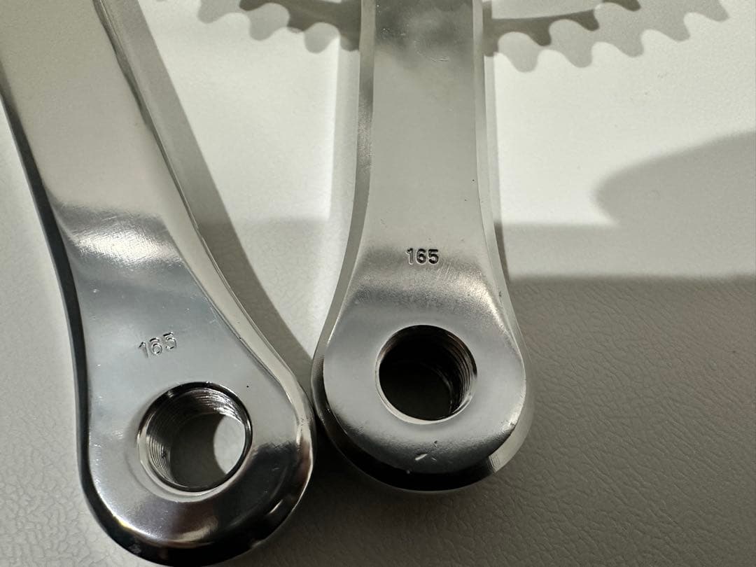 パーツ BLUE LUG RMC track crank 165mm silver