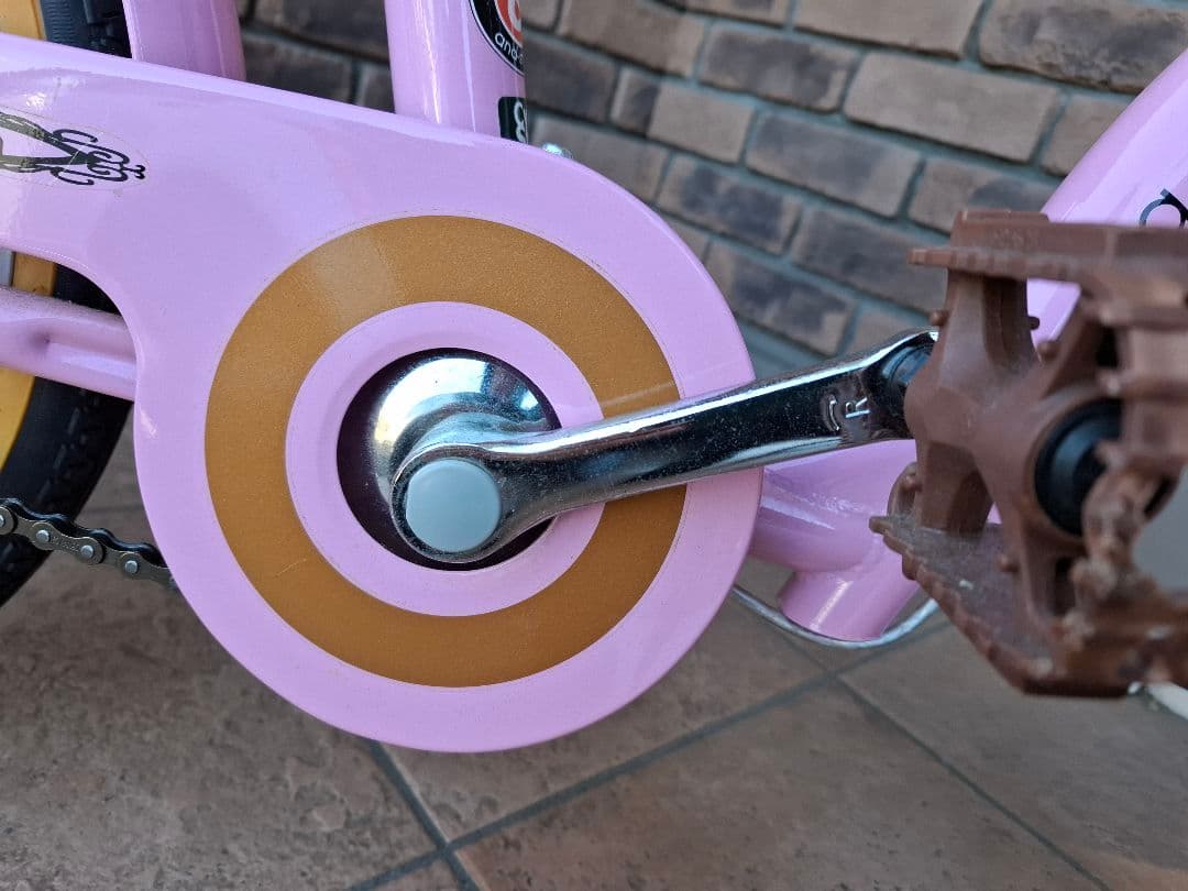 【a.n.design works】 子供用自転車 ピンク　UP18　18インチ