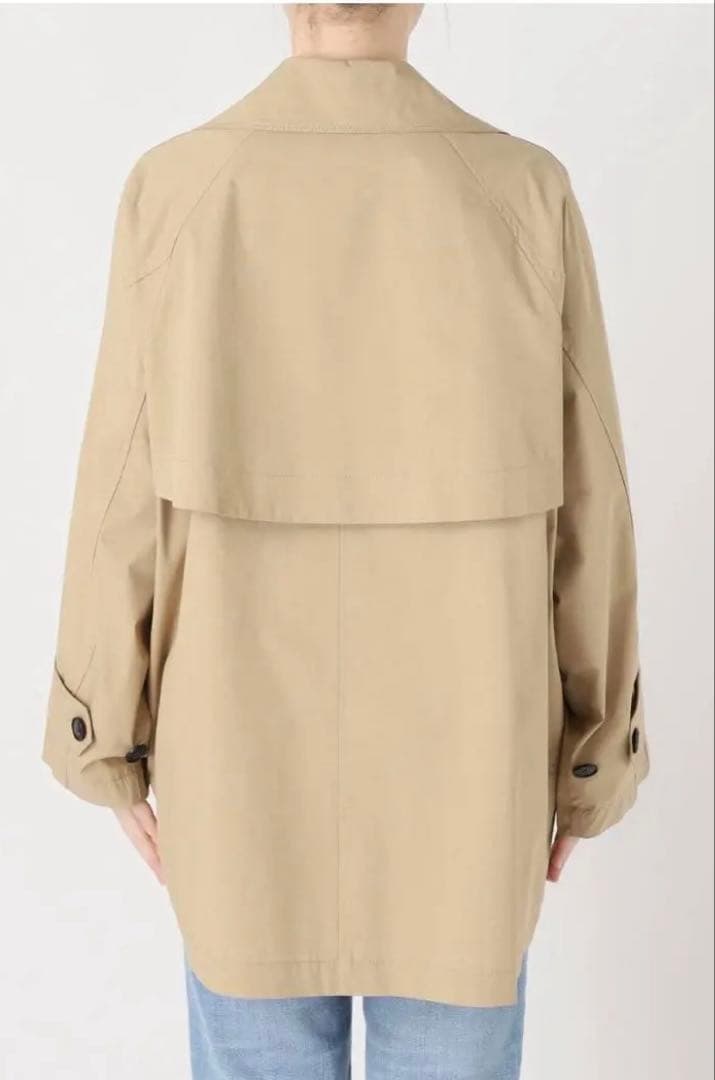 お値下げ　Spick and Span C/Pミドル丈トレンチコートベージュ36