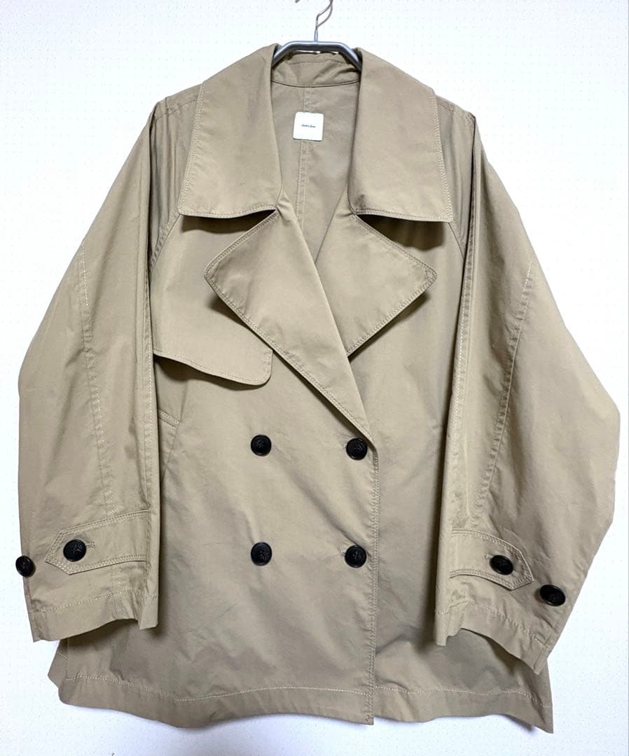 お値下げ　Spick and Span C/Pミドル丈トレンチコートベージュ36