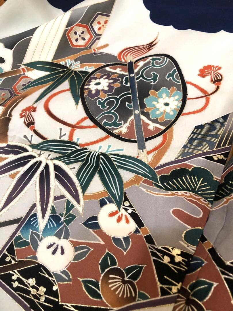 七五三五歳‼️完全️フルセット❤️ 豪華未使用タグ付き‼️日本男子凛々しい鷹豪華刺繍