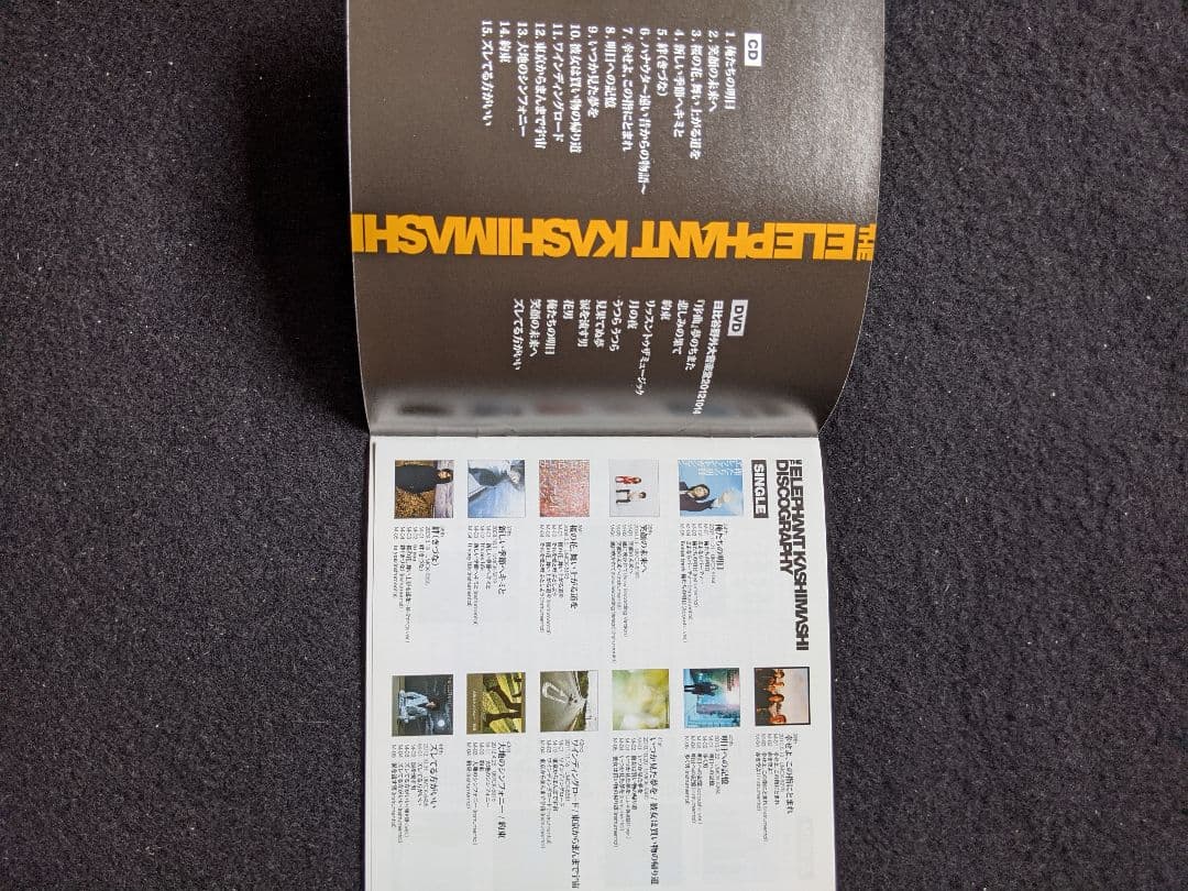 エレファントカシマシ　ベストアルバム　BEST 俺たちの明日　初回限定盤　DVD