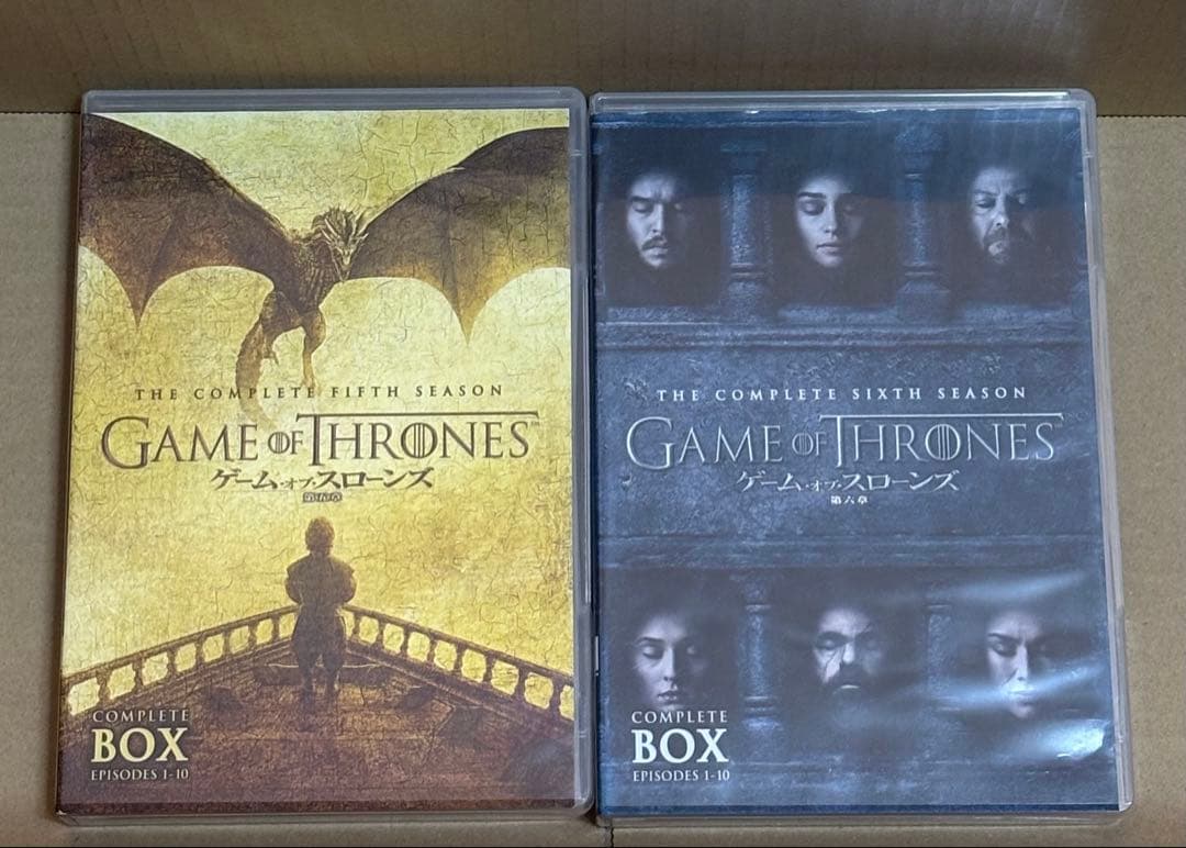 ゲーム・オブ・スローンズ　DVD 第1章〜最終章　コンプリート