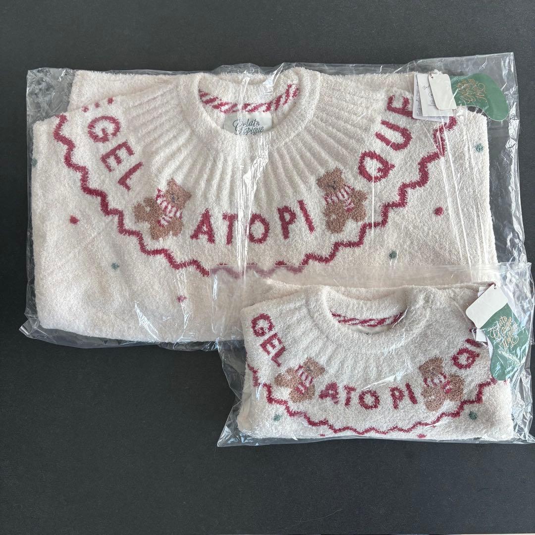 【yuppy】gelato pique 親子セット　ノルディックプルオーバ