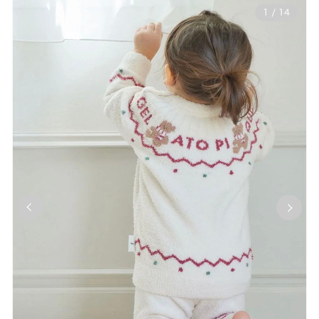 【yuppy】gelato pique 親子セット　ノルディックプルオーバ