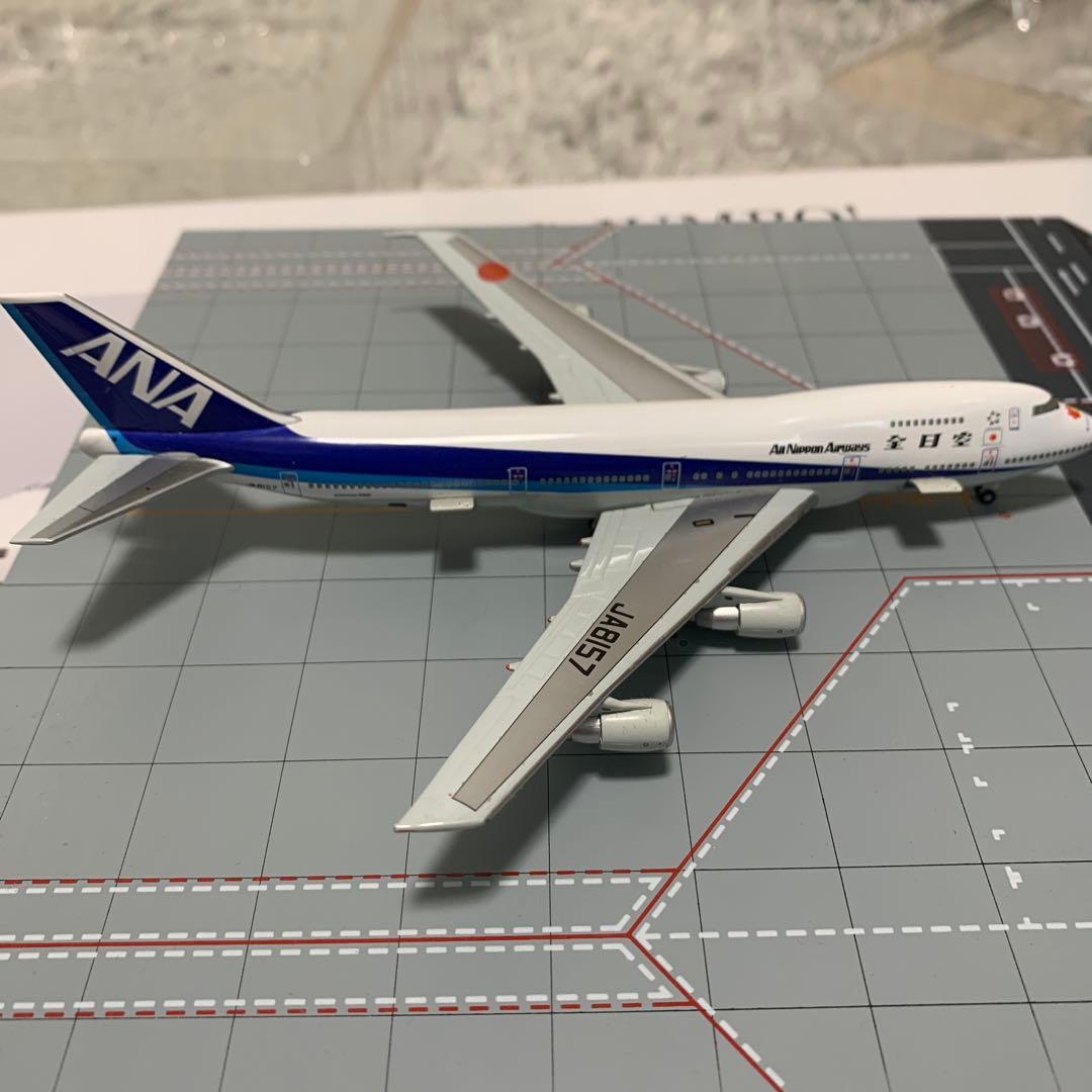 ANA 全日空　1/400 B747-SR100 ジャンボジェット　航空機模型