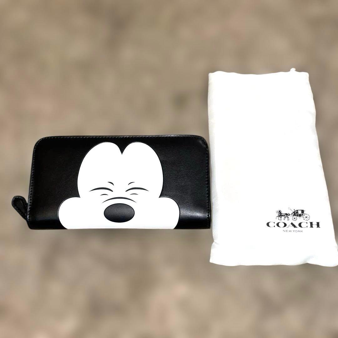 【新品】COACH長財布 ミッキーマウス